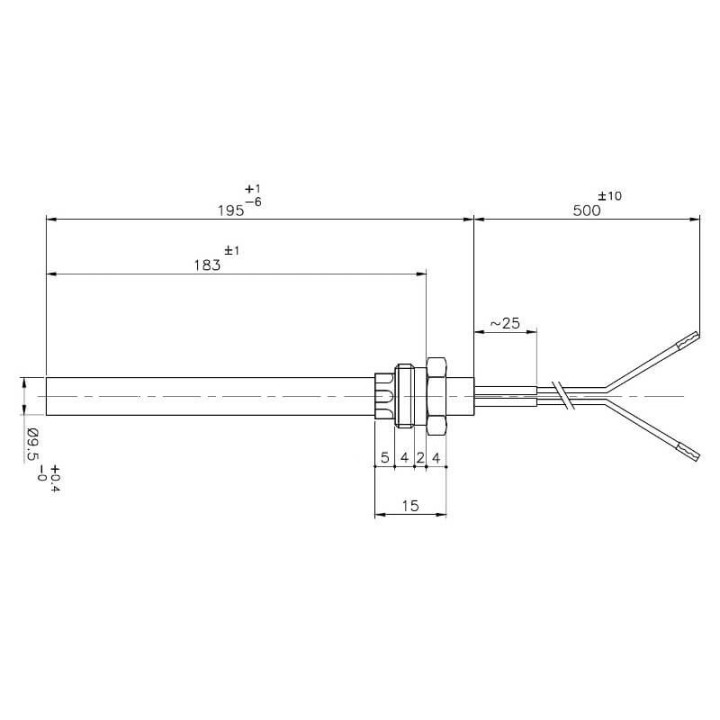 Resistenza accensione UTXS033367 stufe a pellet 14701093