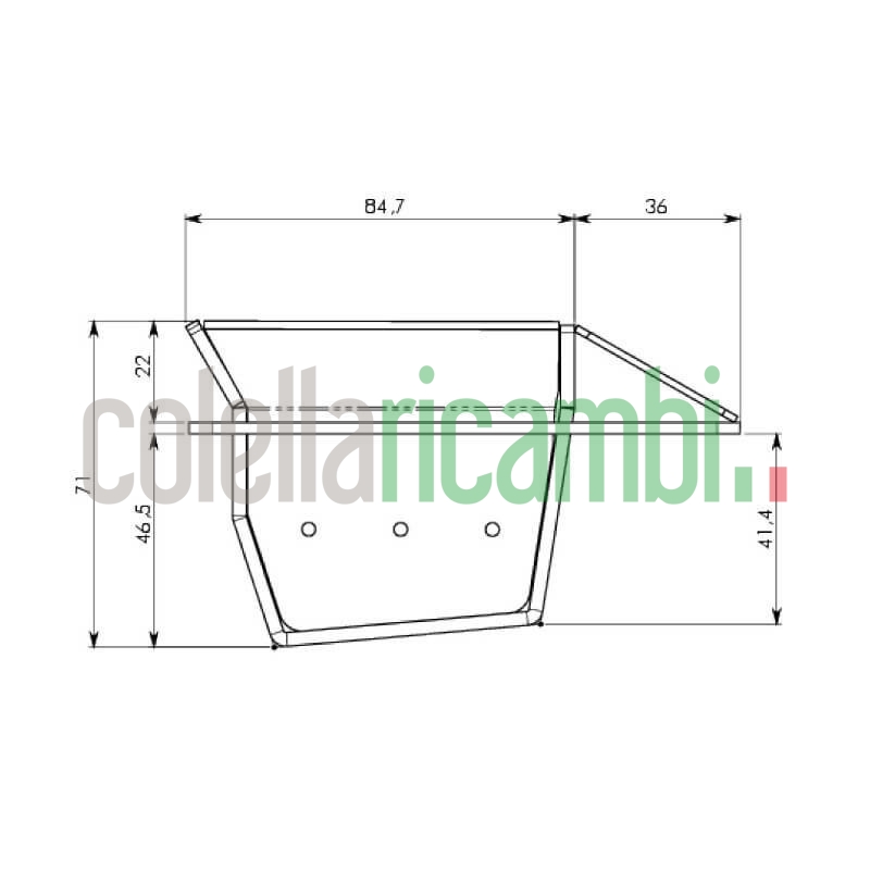Assieme cestello braciere per stufe a pellet