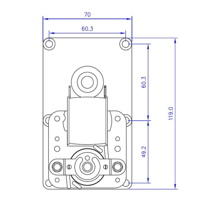 Motoriduttore Mellor FB1171 stufe a pellet 14702002