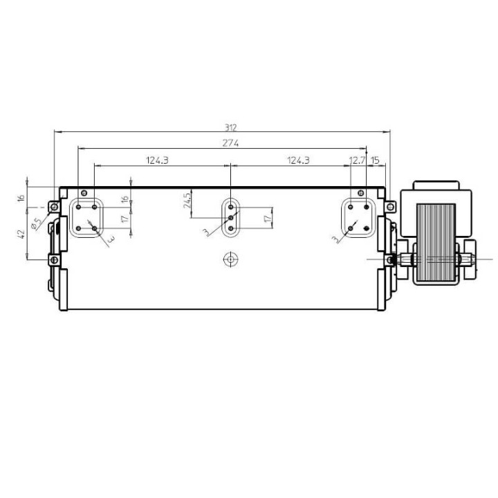 Ventola tangenziale FERGAS 4M5206 stufe a pellet 14706035