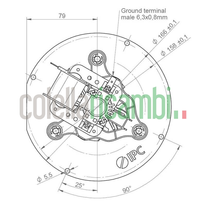 Estrattore - aspiratore fumi IPC BLH2A1502C13