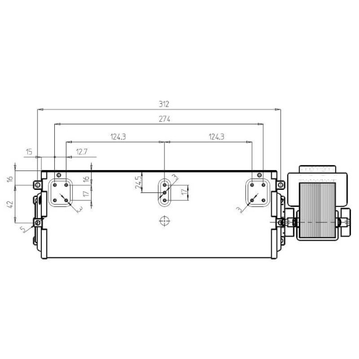 Ventola tangenziale FERGAS 4M7276 stufe a pellet 14706028