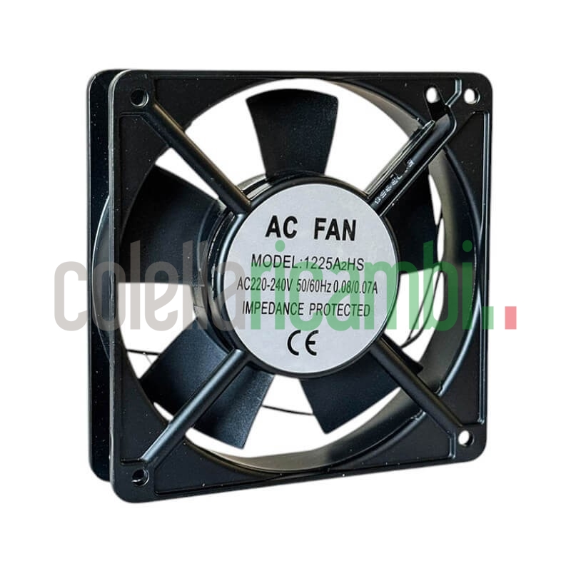 Ventilatore assiale con struttura in alluminio pressofuso 14703005