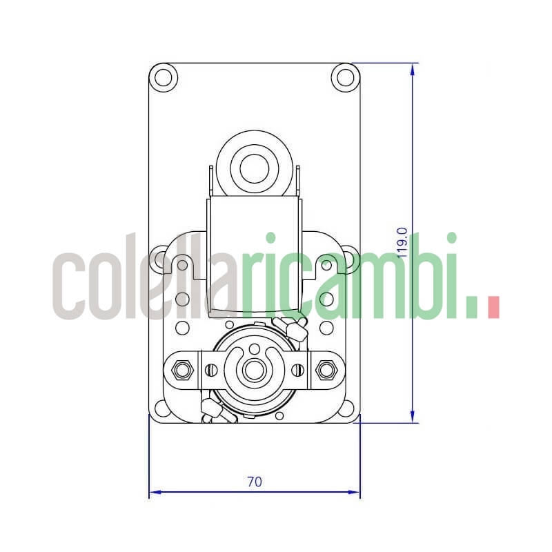 Motoriduttore Mellor FB1330 stufe a pellet 14702011