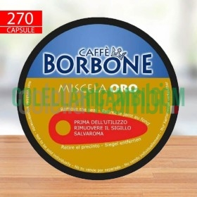 270 Capsule Caffè Borbone Miscela Oro Compatibili Nescafè Dolce Gusto