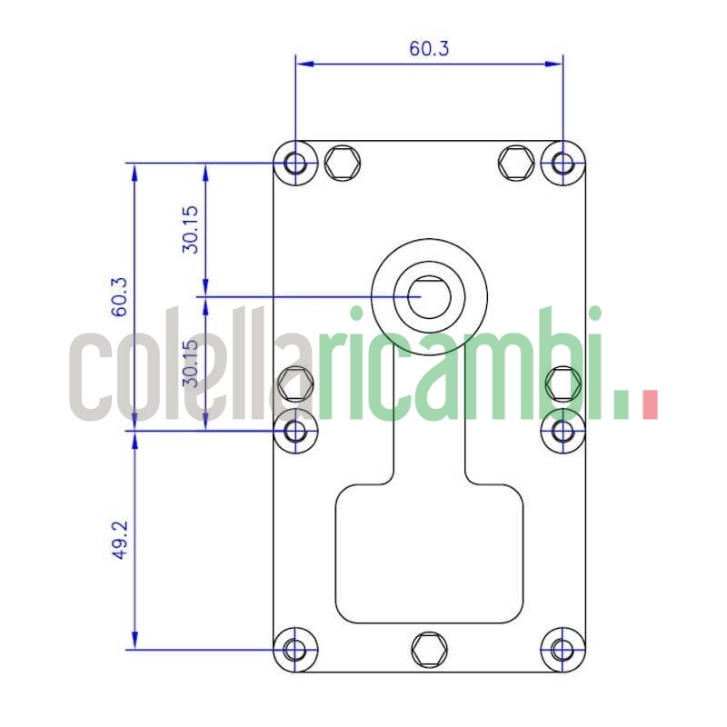 Motoriduttore Mellor FB1231 stufe a pellet 14702014