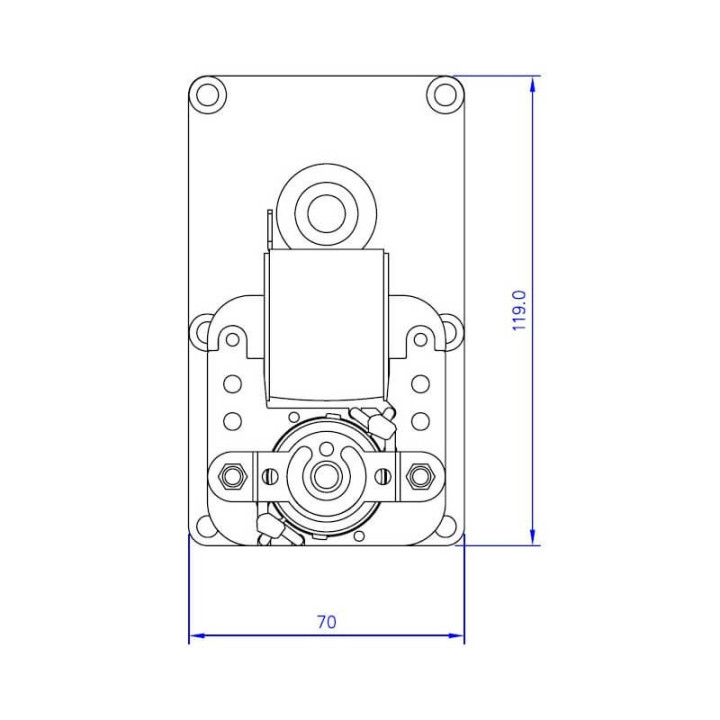 Motoriduttore Mellor FB1231 stufe a pellet 14702014