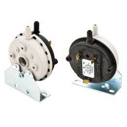 Pressostato differenziale regolabile 17 - 75 Pascal con staffa stufe a pellet 14707008