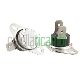 Termostato bimetallico con flangia stufe a pellet 14704021