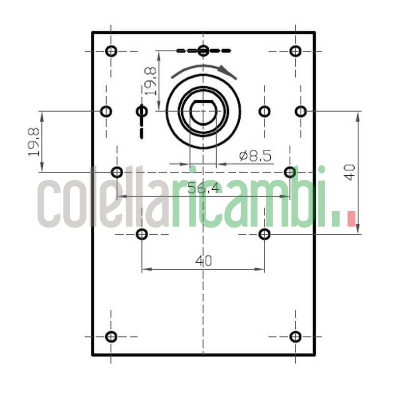Motoriduttore Kenta K9177310 stufe a pellet 14702073