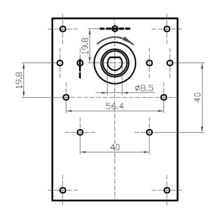 Motoriduttore Kenta K9177310 stufe a pellet 14702073