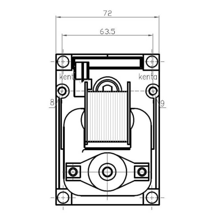 Motoriduttore Kenta K9177310 stufe a pellet 14702073