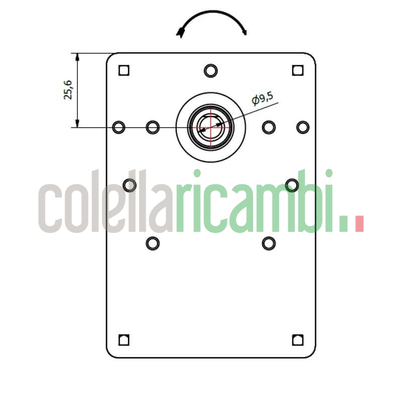 Motoriduttore Kenta K9177326 stufe a pellet 14702062