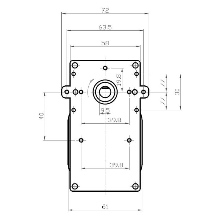 Motoriduttore Kenta K9115068 stufe a pellet 14702057