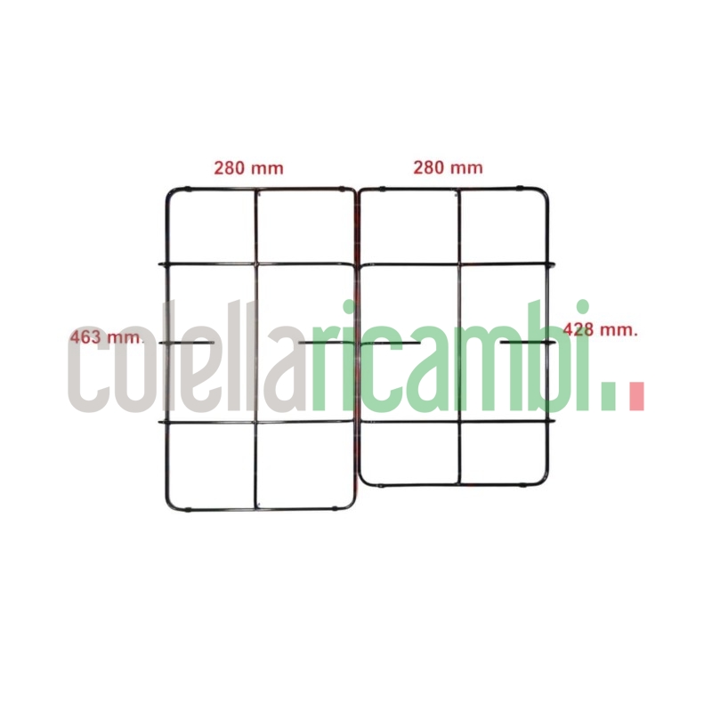 kit Griglia per piani cottura Ariston C00074396 C00074395