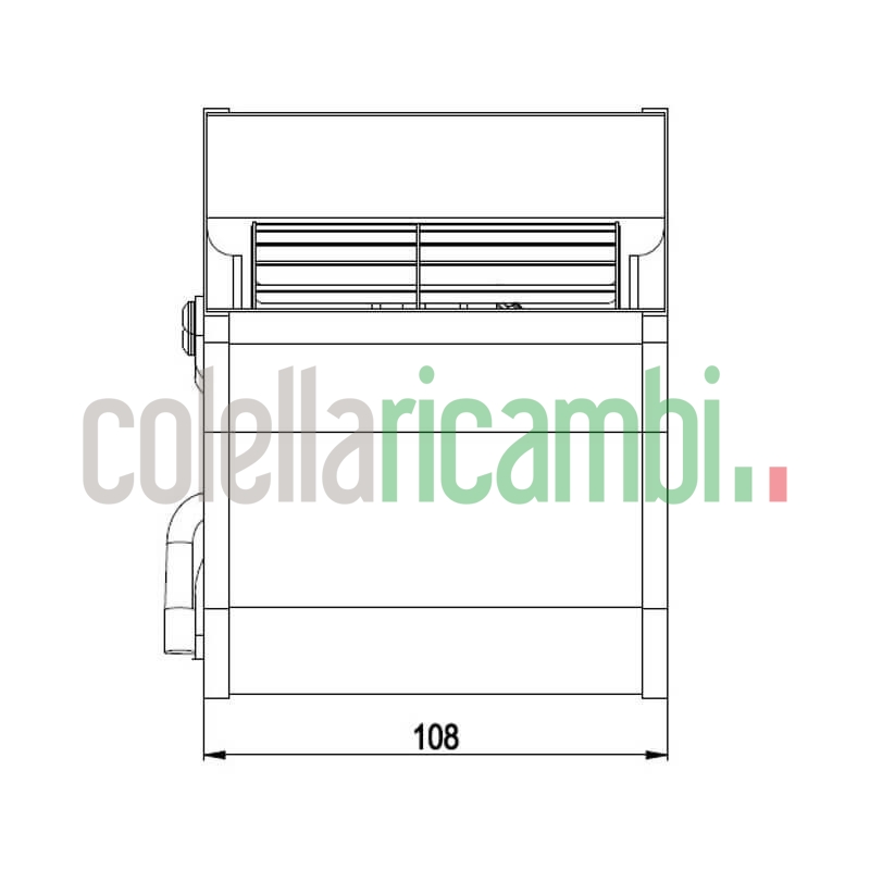 Ventilatore centrifugo D2E097-CH85-02