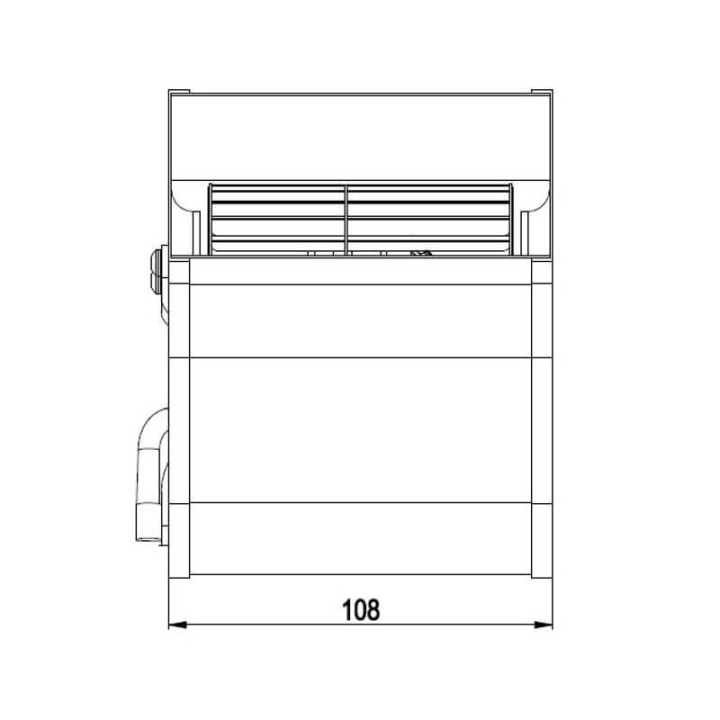Ventilatore centrifugo D2E097-CH85-02