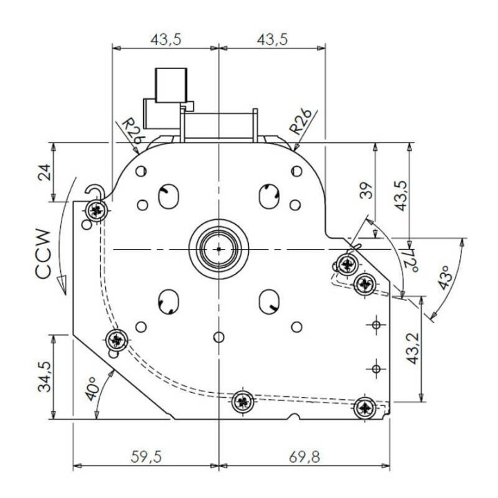 Ventola tangenziale TRIAL 8A130B-001 stufe a pellet 14706094
