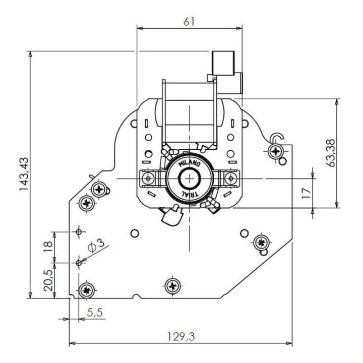 Ventola tangenziale TRIAL 8A130B-001 stufe a pellet 14706094