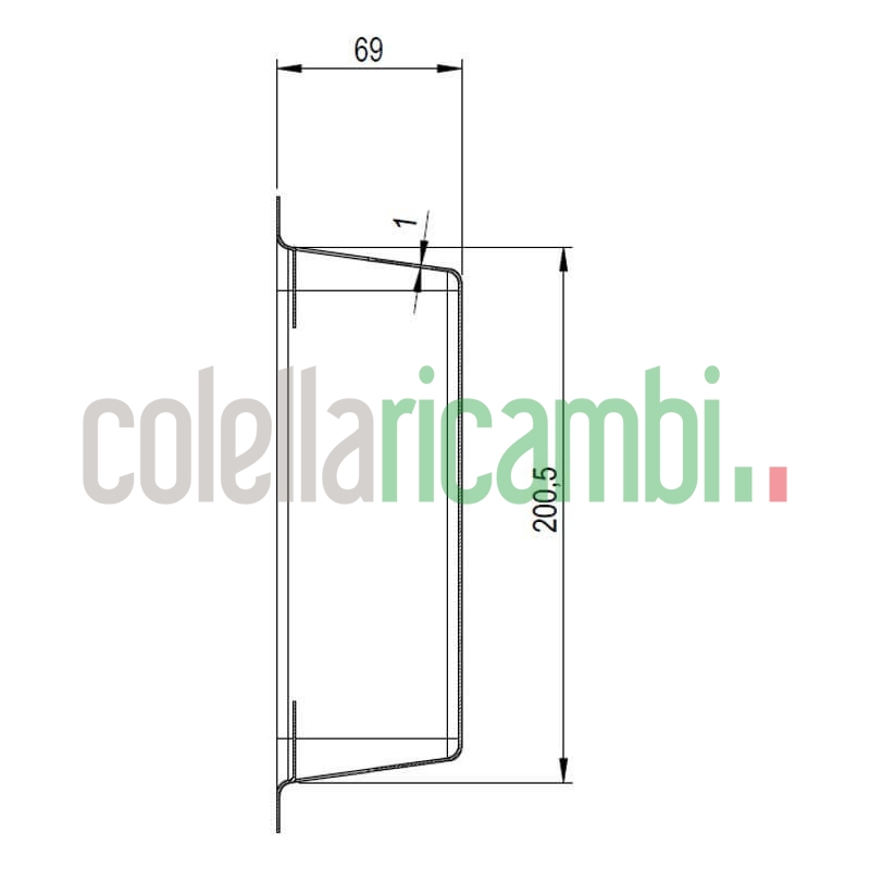 Cassetto portacenere stufe a pellet 14810050