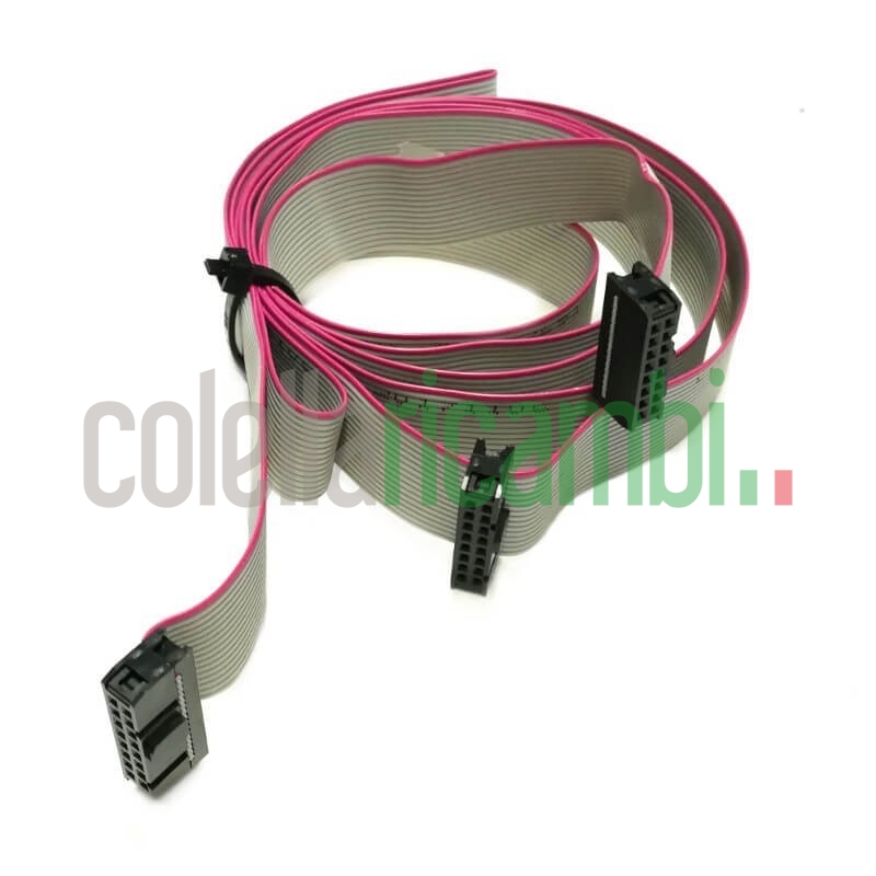 Cavo flat con 3 connettori 16 poli stufe a pellet 14710051