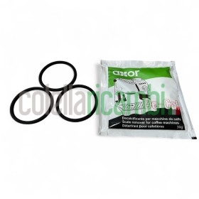 Kit Frog 3 guarnizioni + una bustina di decalcificante