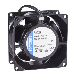 Ventilatore assiale con struttura e rotore in metallo stufe a pellet 14703007