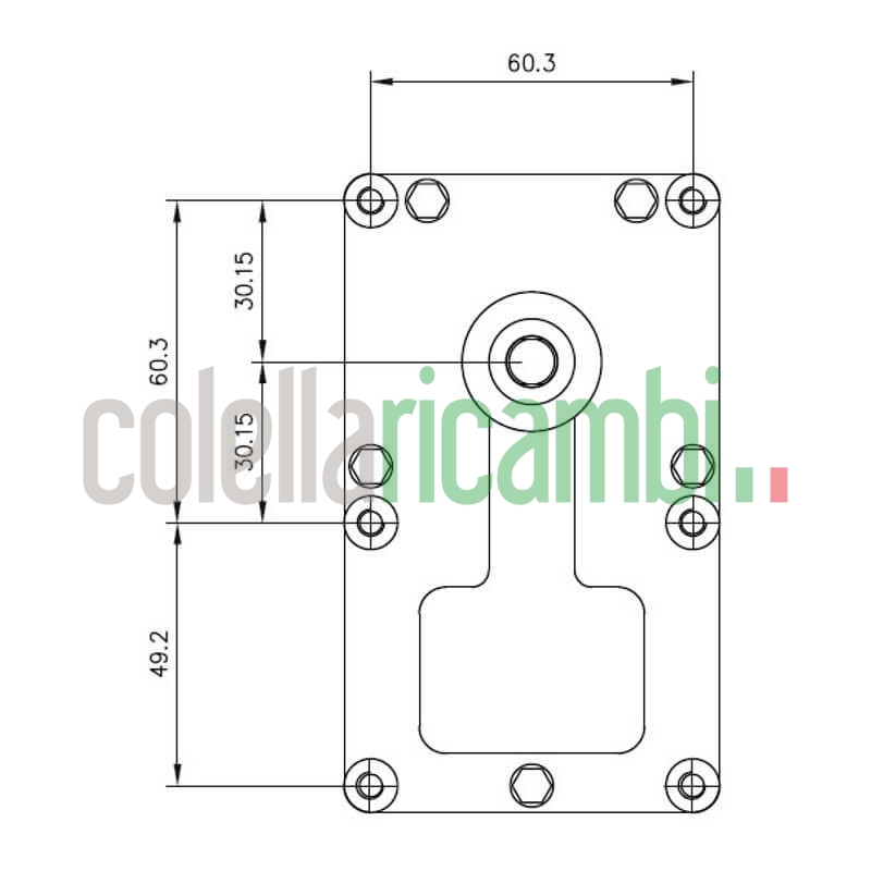 Motoriduttore Mellor FB1199 stufe a pellet 14702025