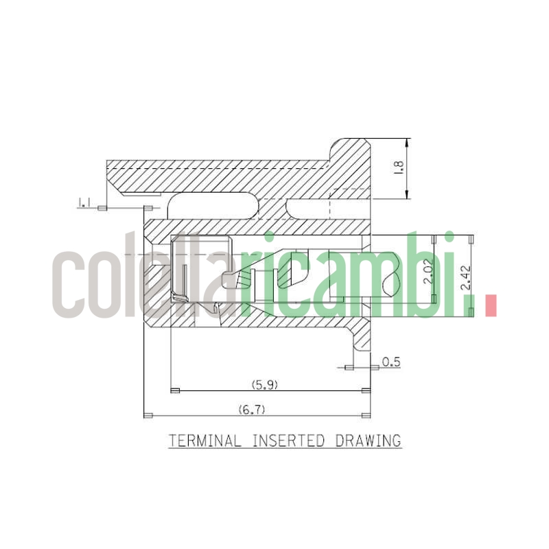 Cavo di connessione encoder motoriduttori Mellor stufe a pellet 14710067