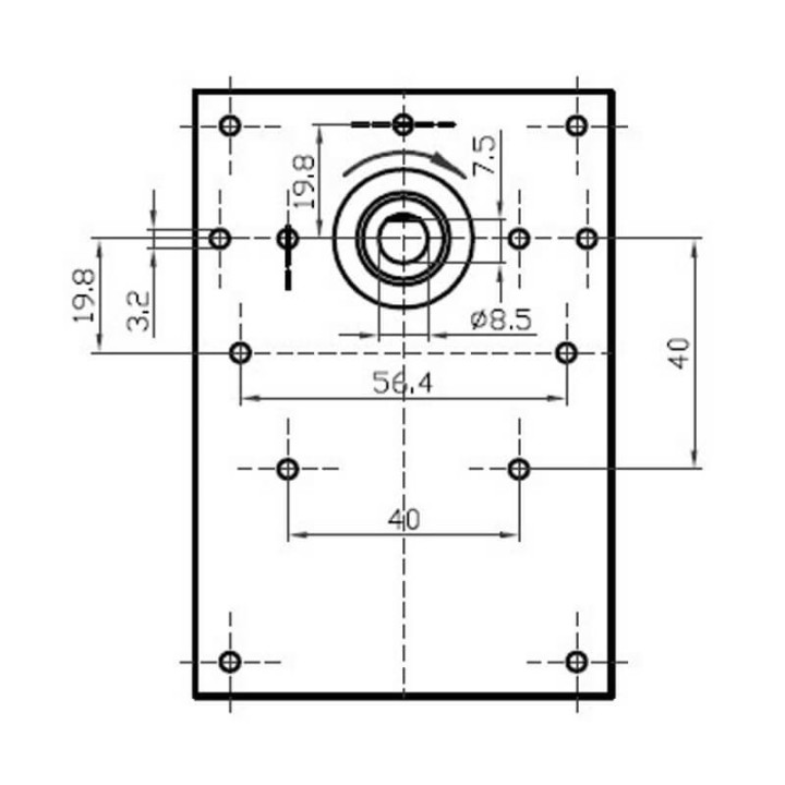 Motoriduttore Kenta K9175160 stufe a pellet 14702076