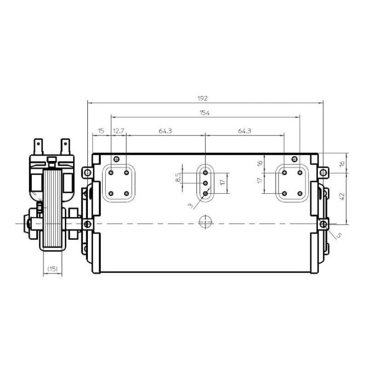 Ventola tangenziale FERGAS 116139 stufe a pellet 14706137