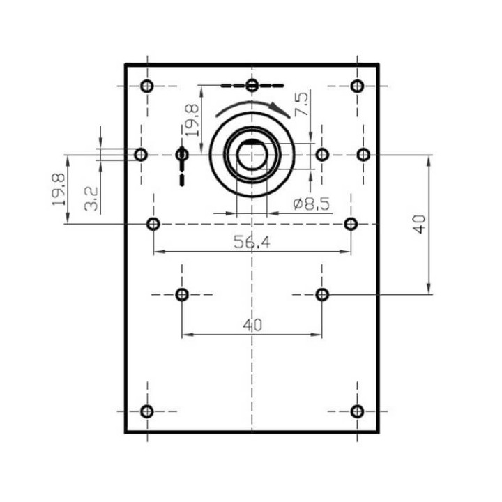Motoriduttore Kenta K9175155 stufe a pellet 14702081