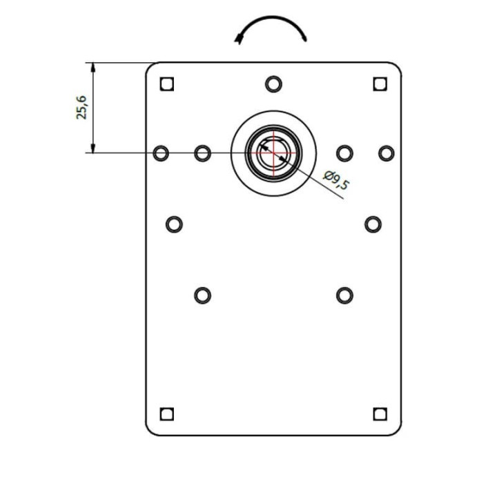 Motoriduttore Kenta K9173007 stufe a pellet 14702059