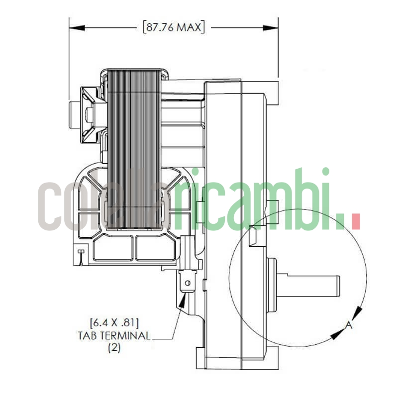 Motoriduttore Merkle Korff S11011 stufe a pellet 14702103