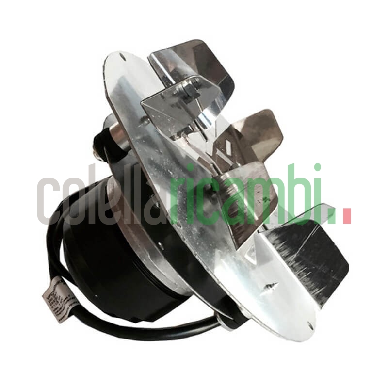 Estrattore aspiratore fumi per stufe a pellet con motore ECOFIT 2RECA3 e girante in acciaio AISI 430 14706023