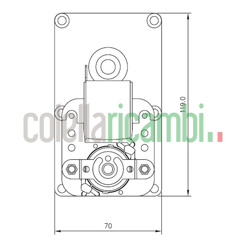 Motoriduttore Mellor FB1331 stufe a pellet 14702024