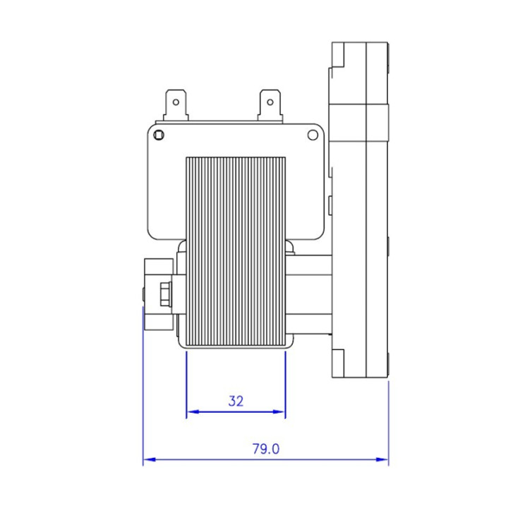 Motoriduttore Mellor KB1004 stufe a pellet 14702018