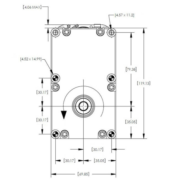 Motoriduttore Merkle Korff S-4363 stufe a pellet 14702105