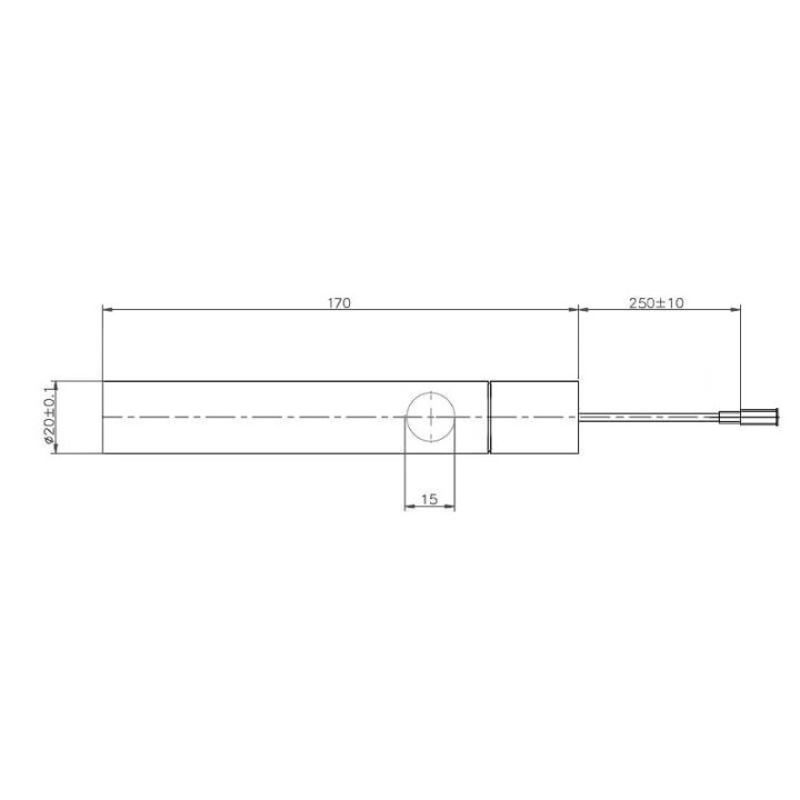 Kit resistenza accensione HT81220 con tubo convogliatore stufe a pellet 14701094
