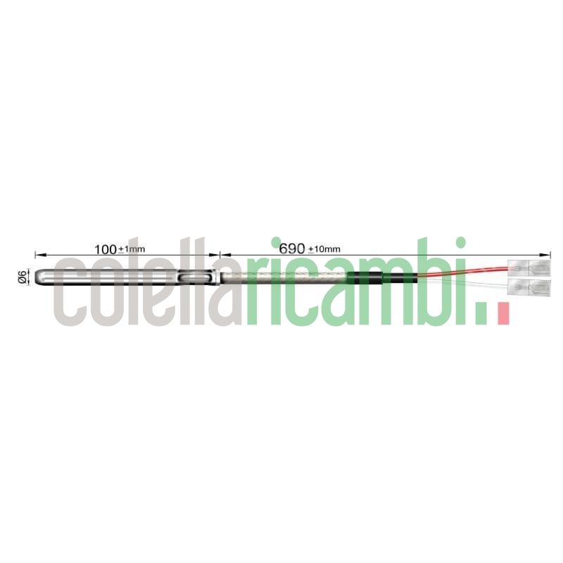 Sonda PTC 1K stufe a pellet 14708033