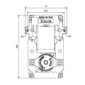 Motoriduttore Kenta K9115122 stufe pellet 14702070