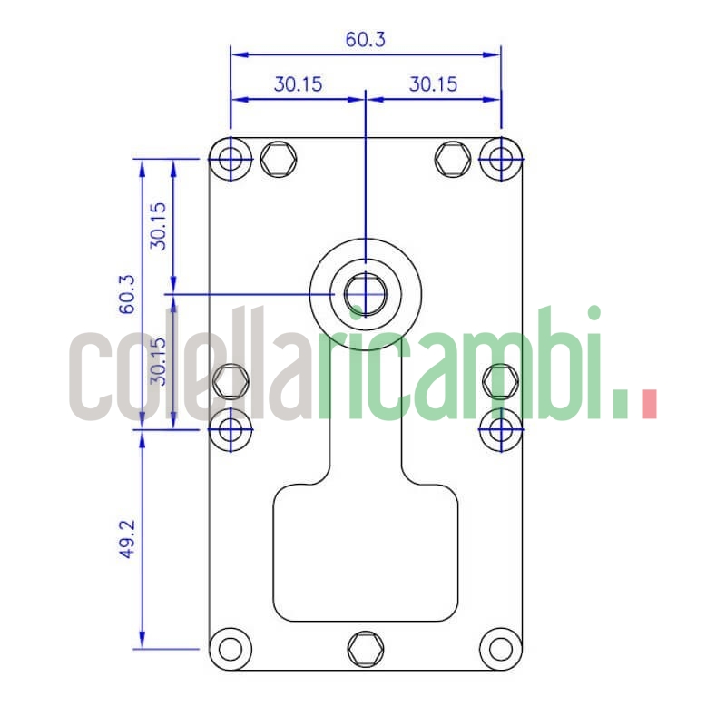 Motoriduttore Mellor FB1268 stufe a pellet 14702001