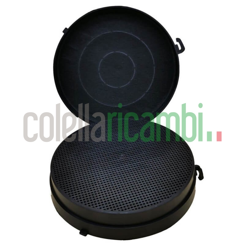 Kit 2 PZ filtri carbone cappa per Falmec diametro 168mm H30mm