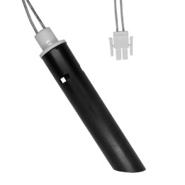 Kit resistenza accensione ai cristalli di quarzo con tubo convogliatore d'aria stufe a pellet 28FR501
