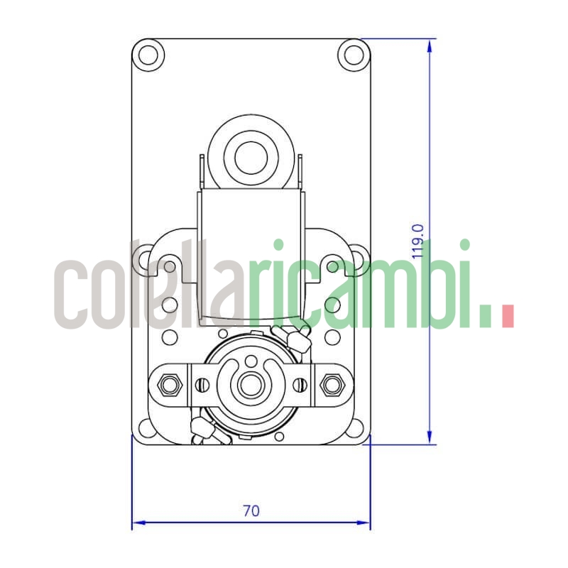 Motoriduttore Mellor FB1271 stufe a pellet 14702017