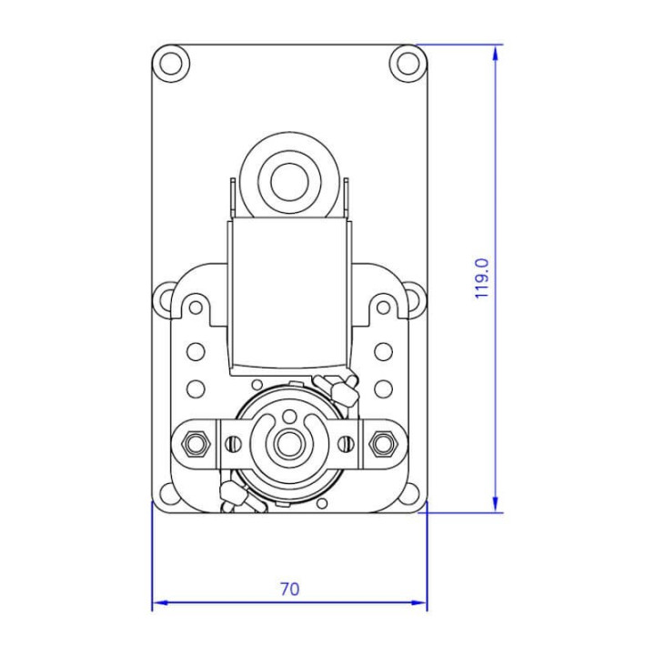 Motoriduttore Mellor FB1271 stufe a pellet 14702017