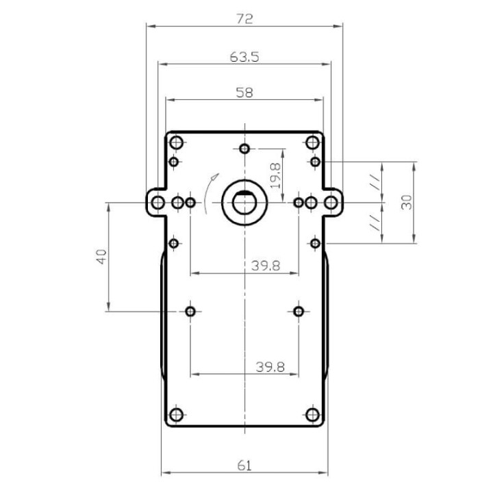 Vendita Motoriduttore Kenta K9117250 stufe a pellet 14702058