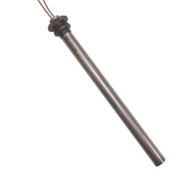 Resistenza accensione con raccordo filettato 1/2" stufe a pellet 14701083
