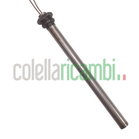 Resistenza accensione con raccordo filettato 1/2" stufe a pellet 14701083