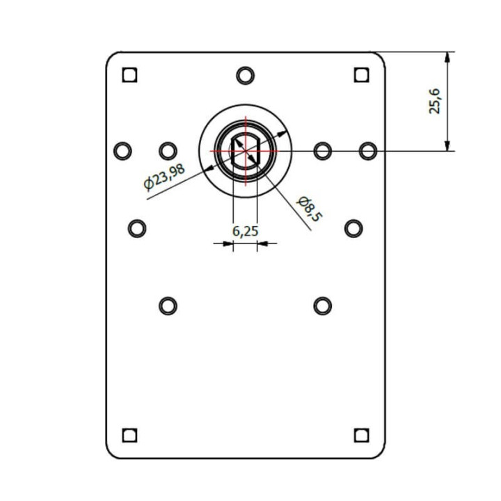 Motoriduttore Kenta K9177294 stufe a pellet 14702063